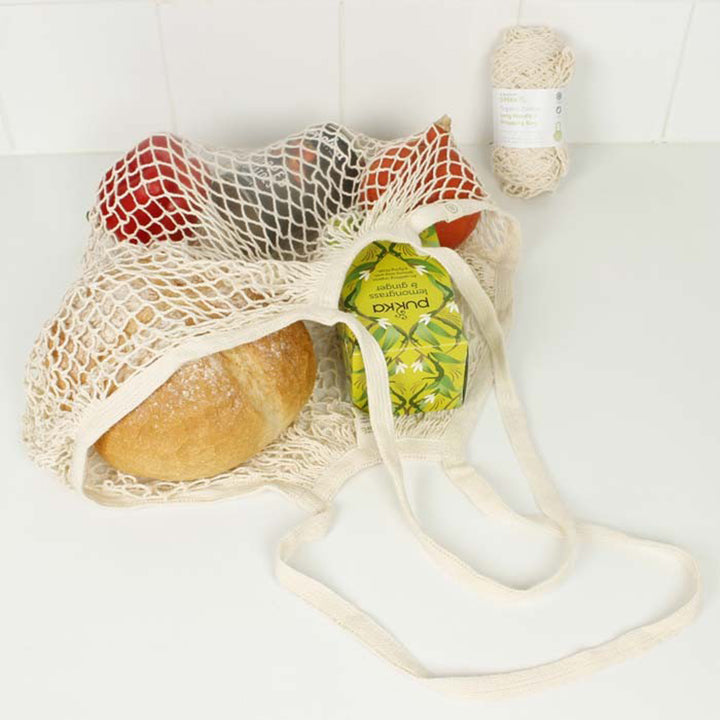 Organic Cotton Mesh Market Bag We Are Kilo