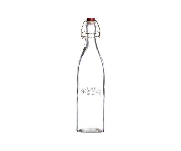 Kilner Clip Top Square Bottle 0.55L