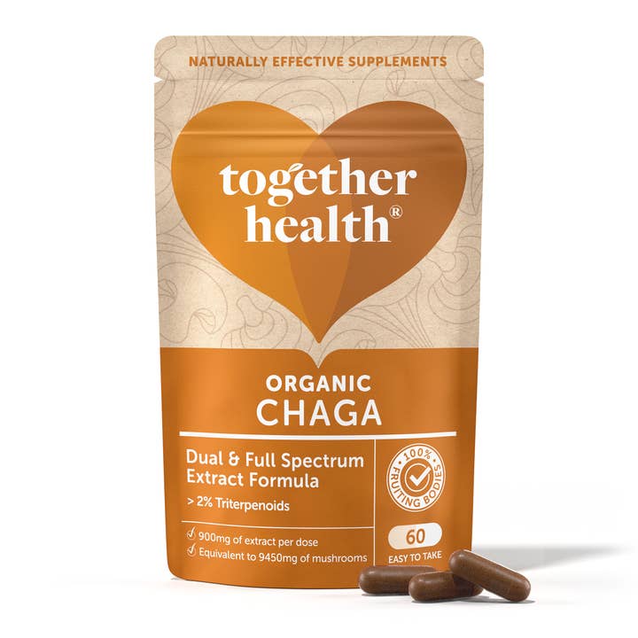 Vegan Chaga Mushroom 9450mg - High Strength – 60 Capsules