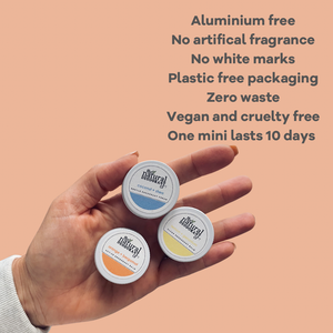 Clean Deodorant Balm Orange + Bergamot 10g Mini