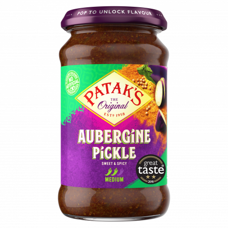 Patak's Aubergine Pickle - 312g