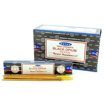 Black Opium Incense Sticks