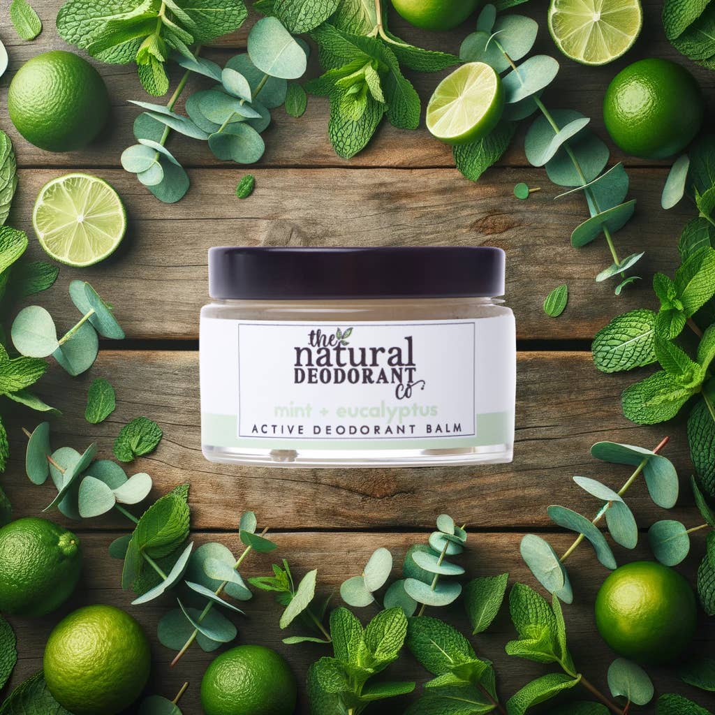 Active Deodorant Balm Mint + Eucalyptus 55g