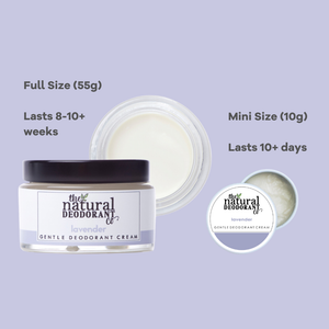 Gentle Deodorant Cream Lavender 10g Mini