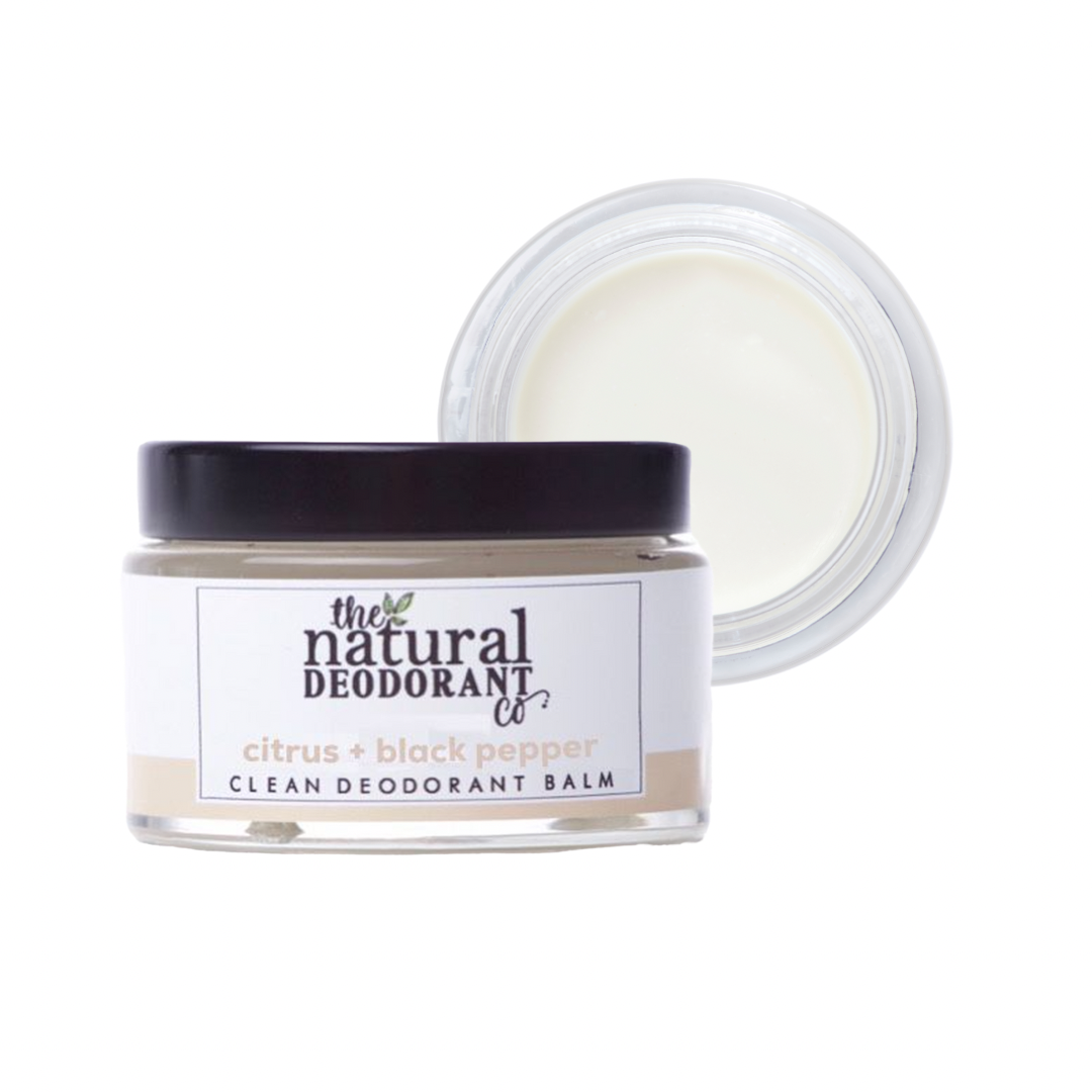 Clean Deodorant Balm Citrus + Black Pepper 55g