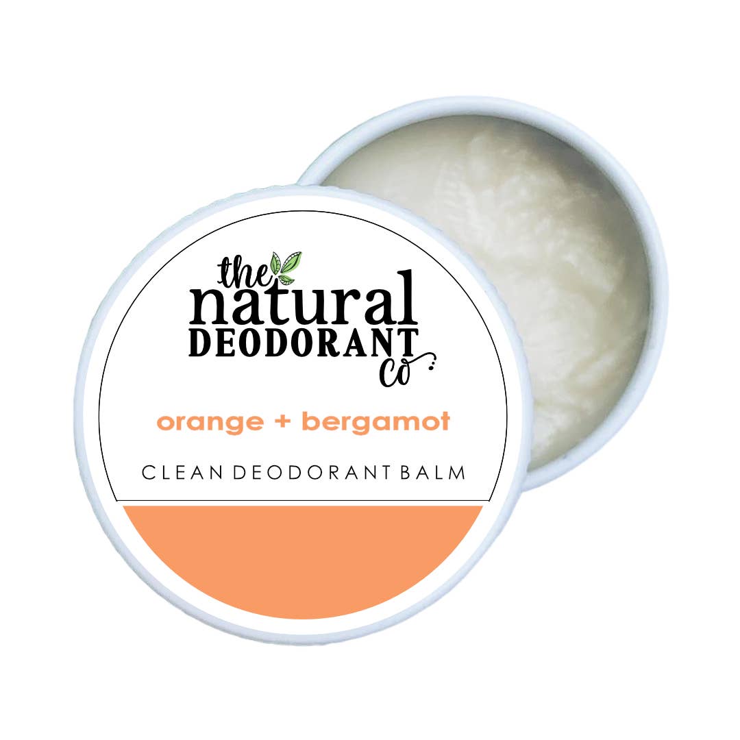 Clean Deodorant Balm Orange + Bergamot 10g Mini