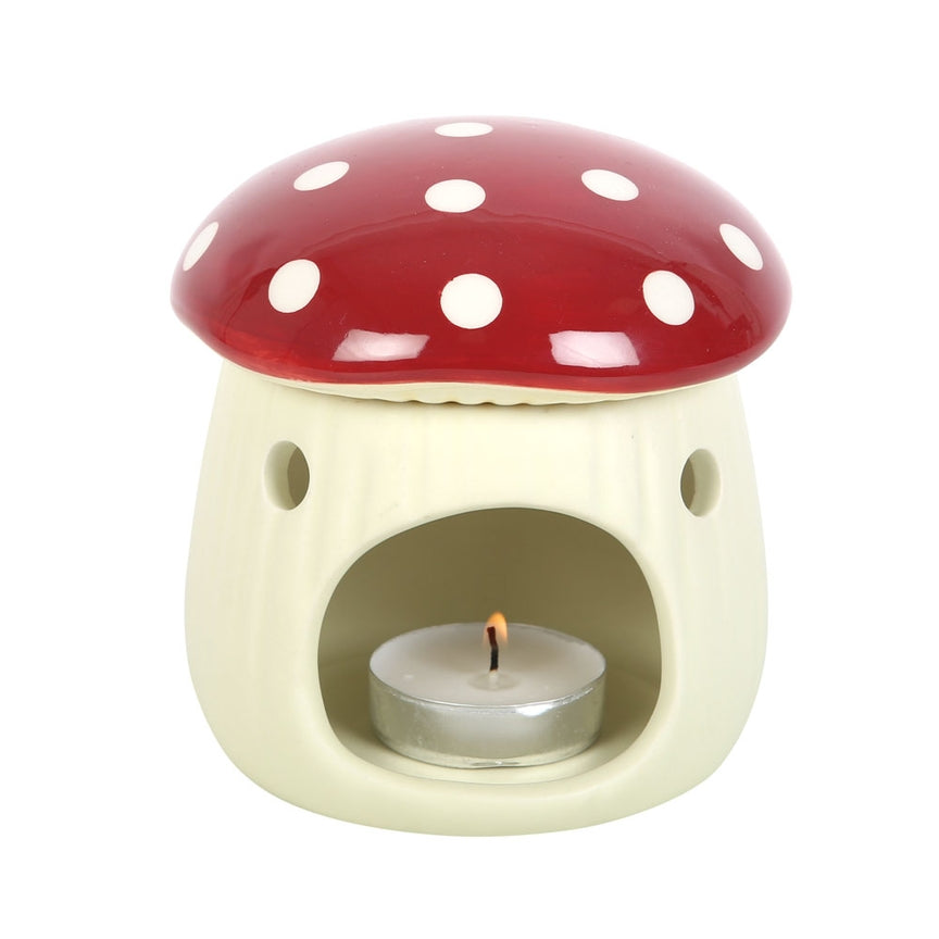 Something Different Red Mushroom Oil Burner
