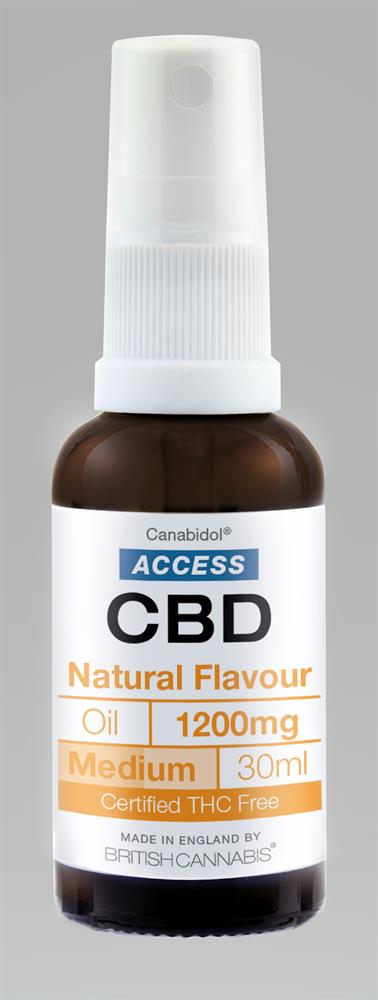 Vegan CBD Oil Natural Flavoul - 1200mg