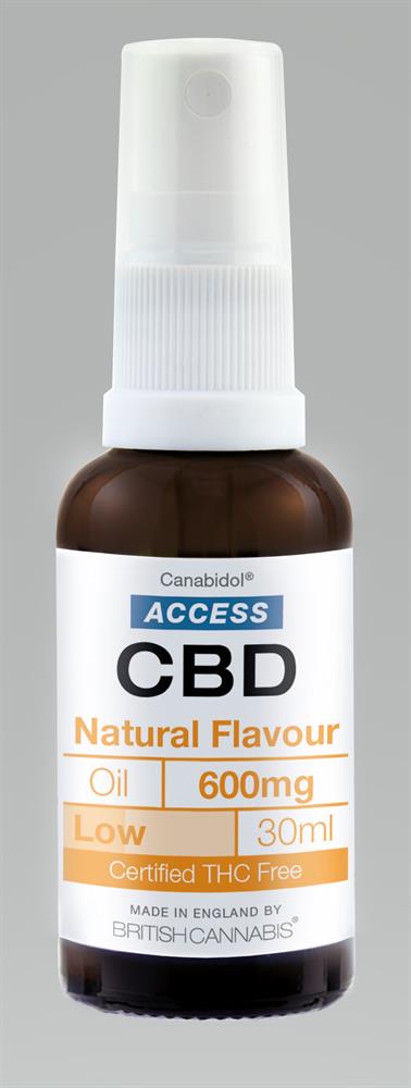 Vegan CBD Oil Natural Flavoul - 600mg