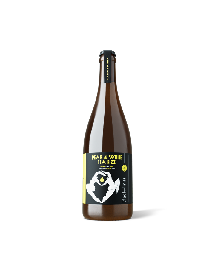 Black-Lines Pear & White Tea Fizz -750ml