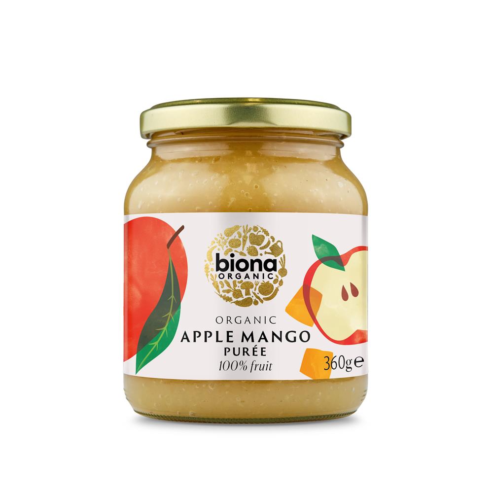 Org Apple & Mango Puree - 360g