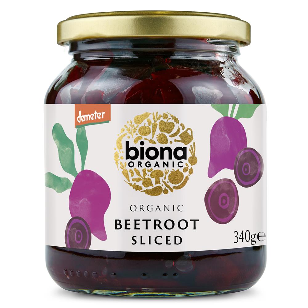 Org Sliced Beetroot - 340g