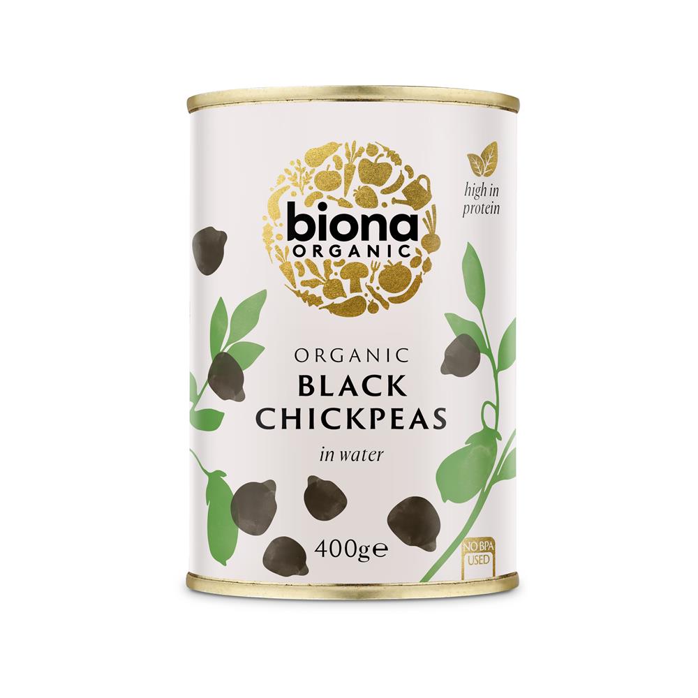 Org Black Chickpeas - 400g