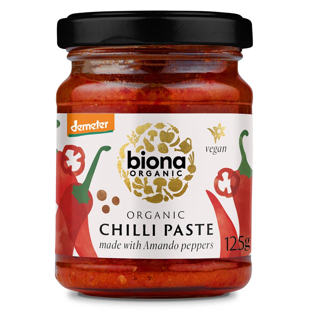 Org Vegan Chilli Paste - 125g