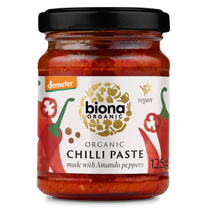 Org Vegan Chilli Paste - 125g