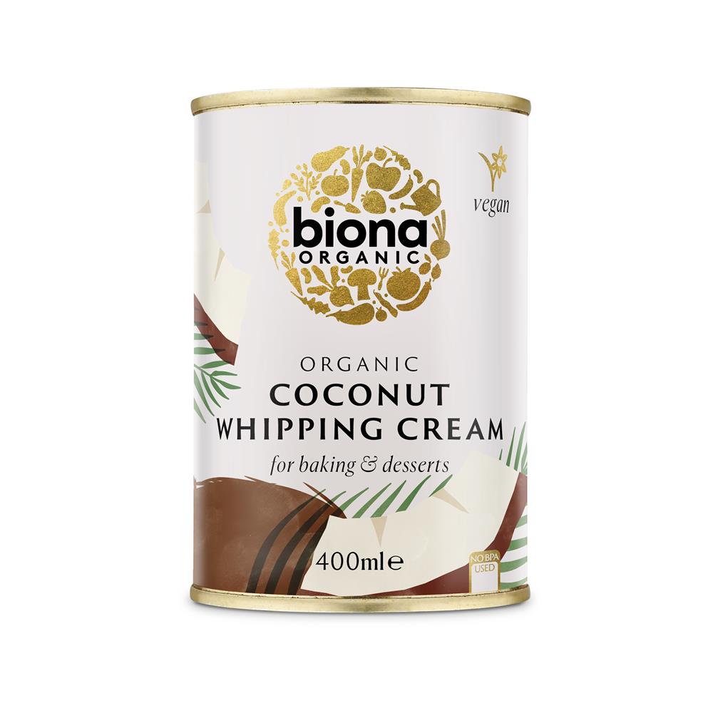 Org Vegan Coconut Whipping Cream - 400ml