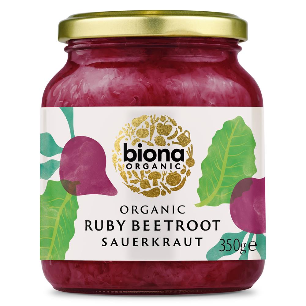 Org Ruby Beetroot Sauerkraut - 350g