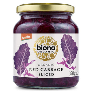 Org Red Cabbage Sliced - 350g