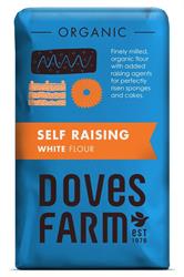Org Self Raising White Flour - 1kg Bag