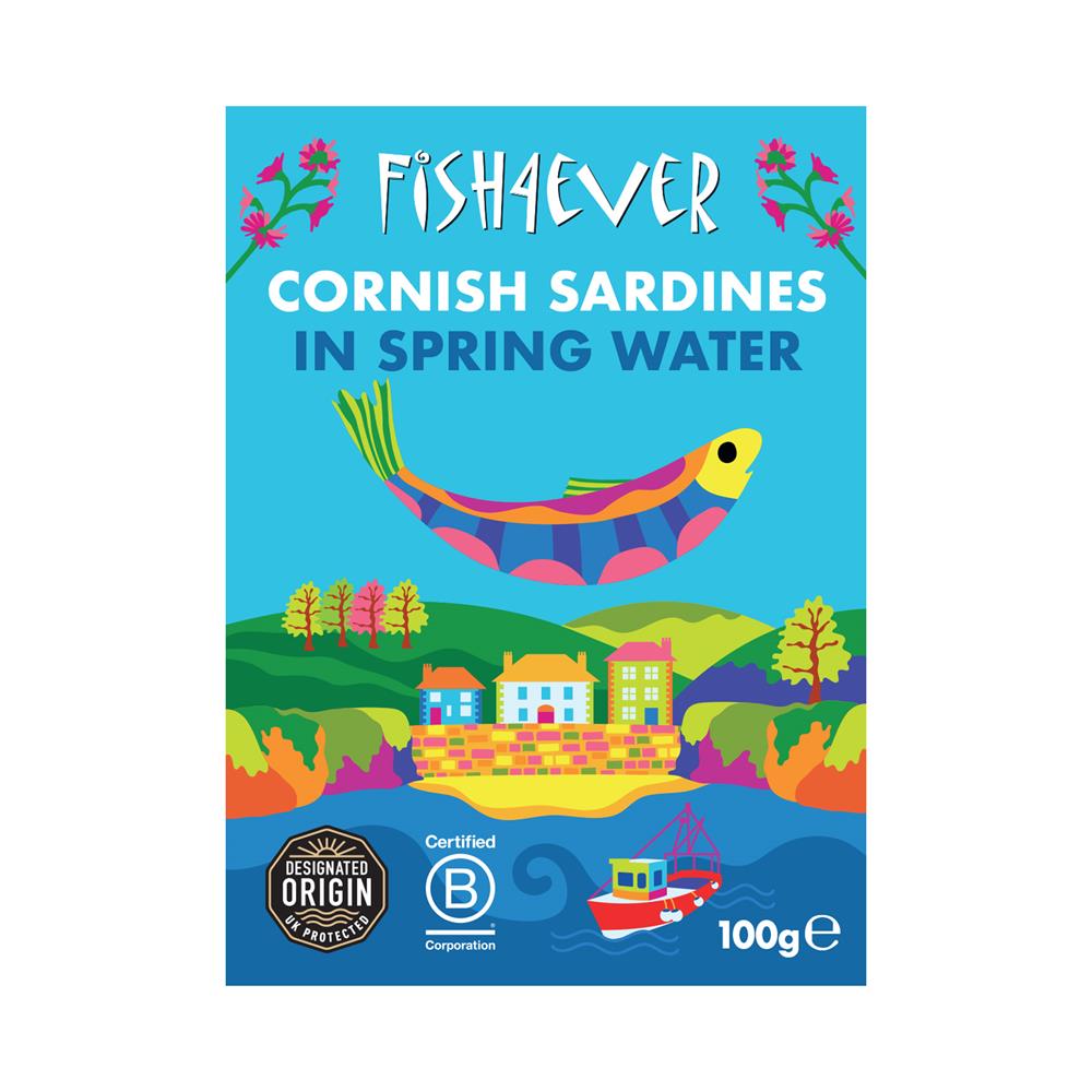 Cornish Sardines in Spring Water - 100g