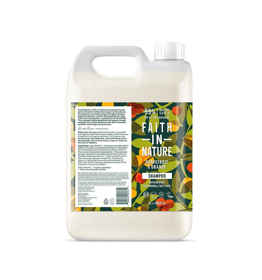 Shampoo - Grapefruit & Orange - Purifying