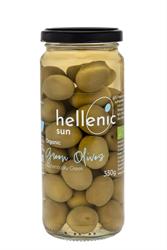 Org Hellenic Sun Green Olives - 330g