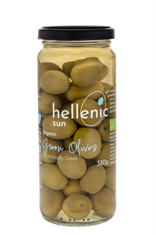Org Green Olives - 330g