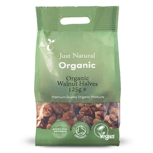 Org Walnut Halves - 125g Bag