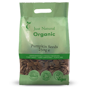 Org Pumpkin Seeds - 250g Bag