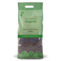 Org Black Turtle Beans - 500g Bag