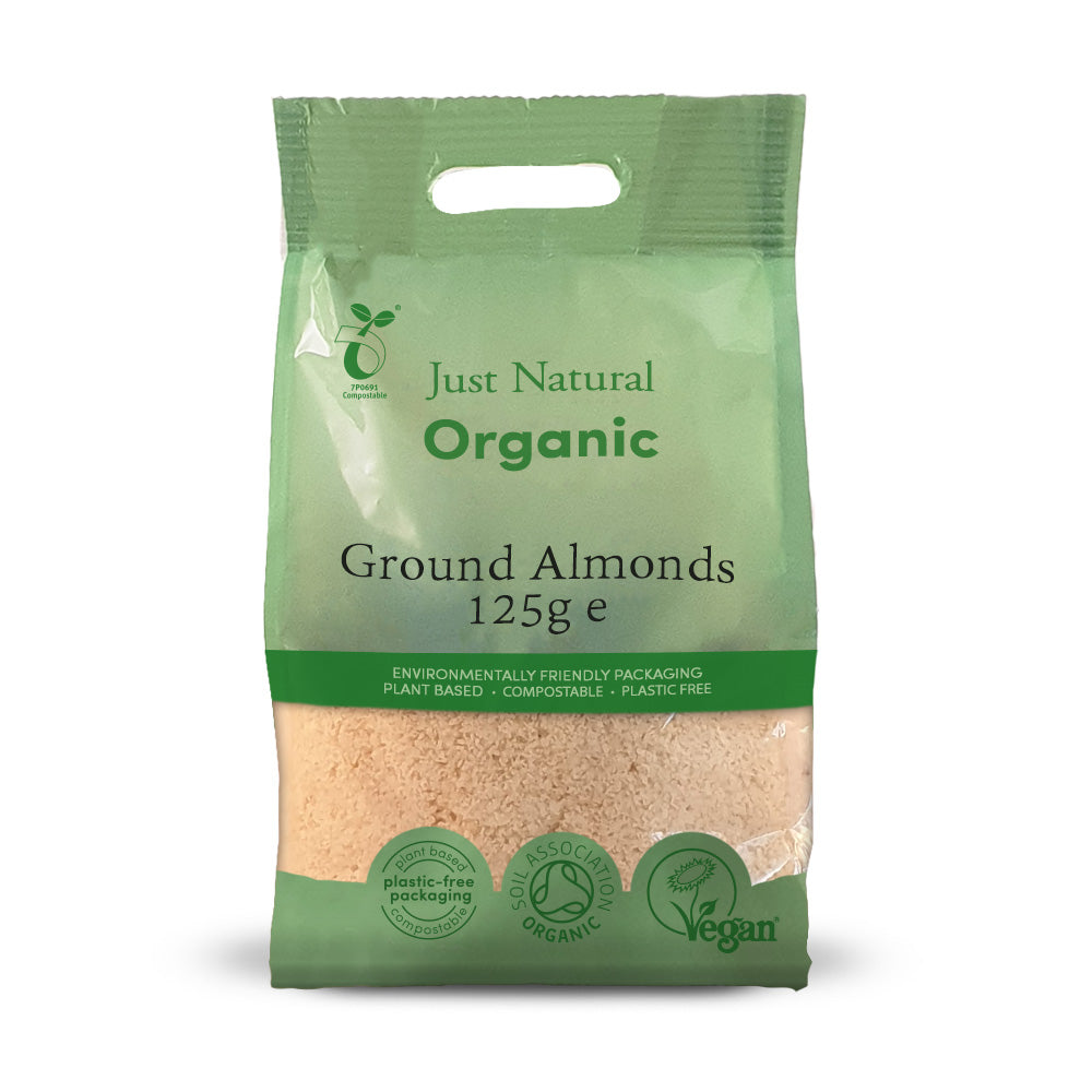 Org Ground Almonds - 125g Bag