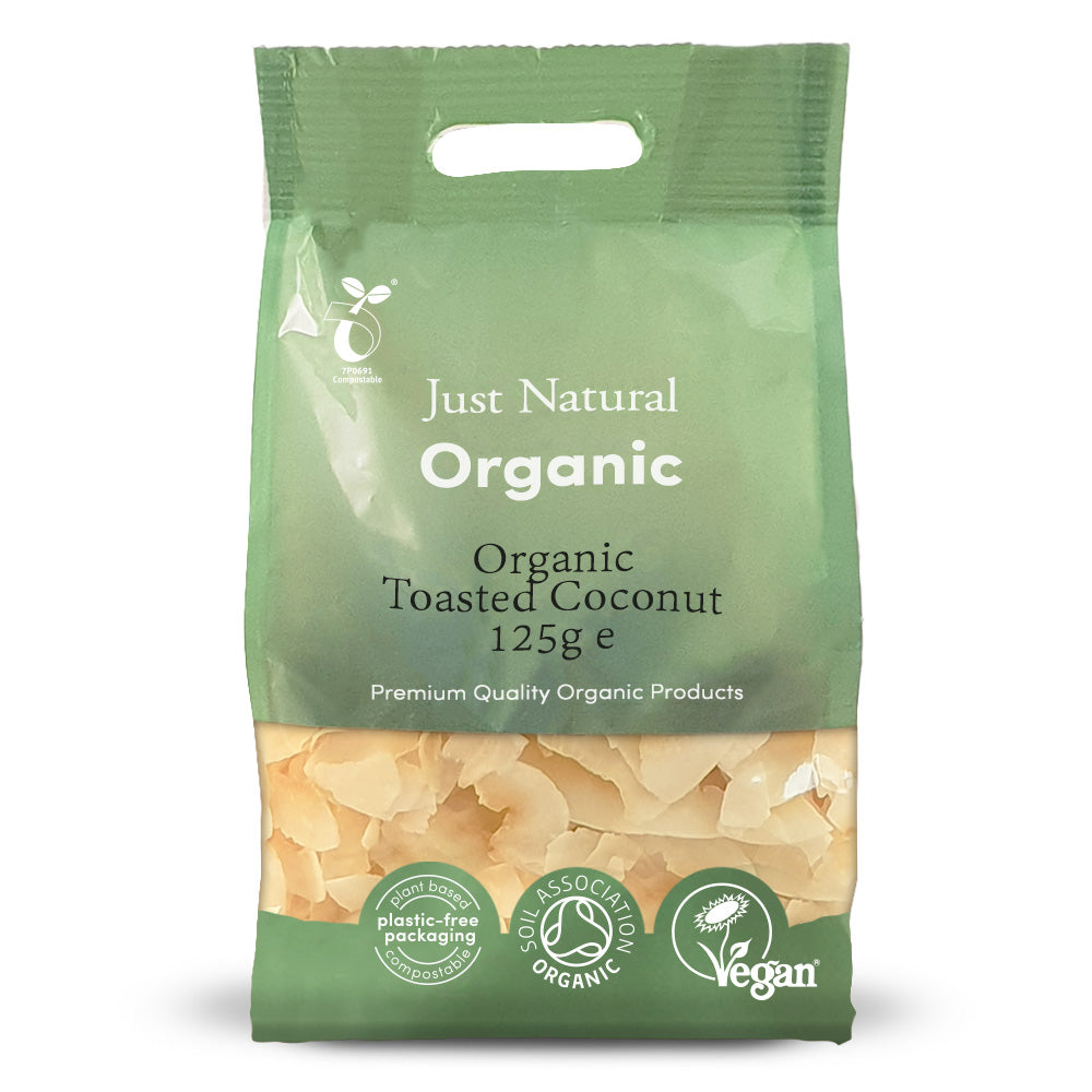 Org Toasted Coconut Chips - 125g