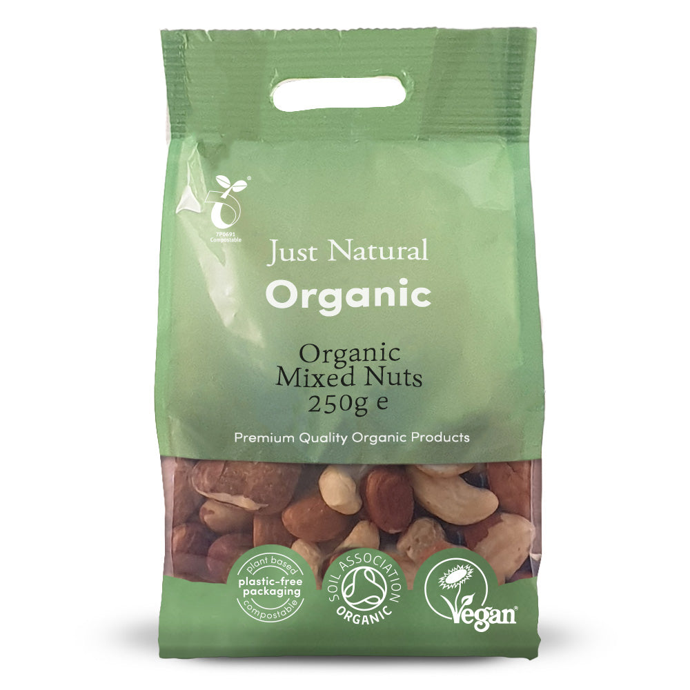 Org Mixed Nuts - 250g Bag