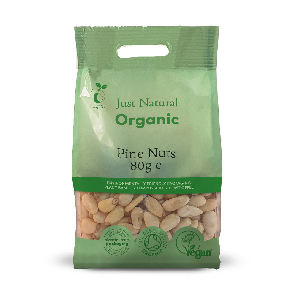 Org Pine Nuts - 80g Bag
