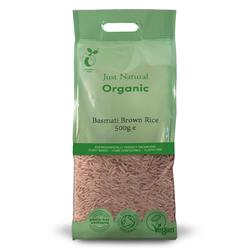Org Basmati Brown Rice - 500g