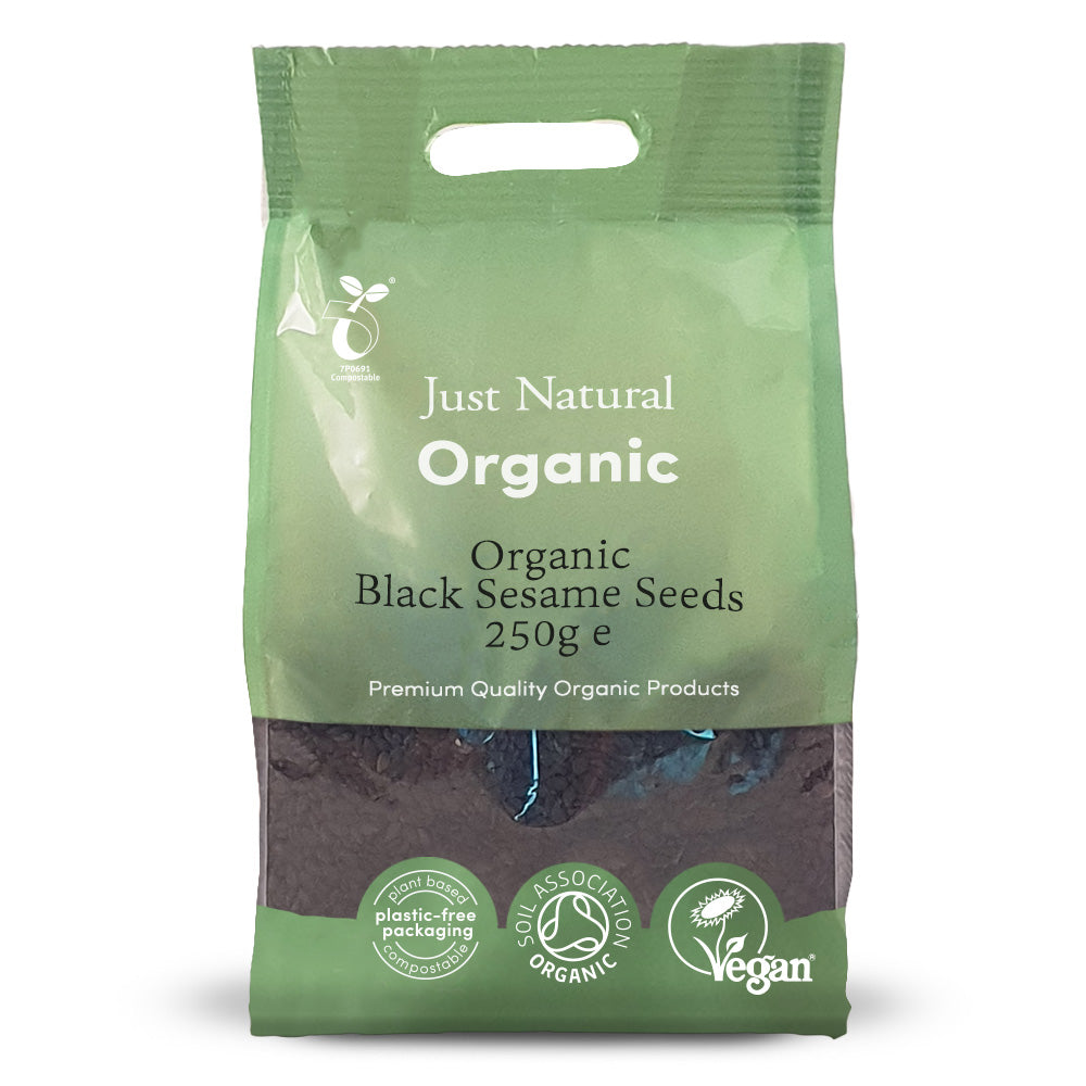 Org Black Sesame Seeds - 250g Bag