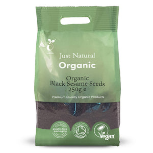 Org Black Sesame Seeds - 250g Bag