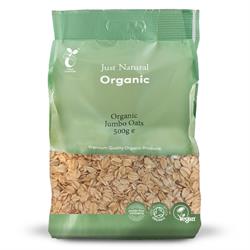 Org Jumbo Oats - 500g Bag
