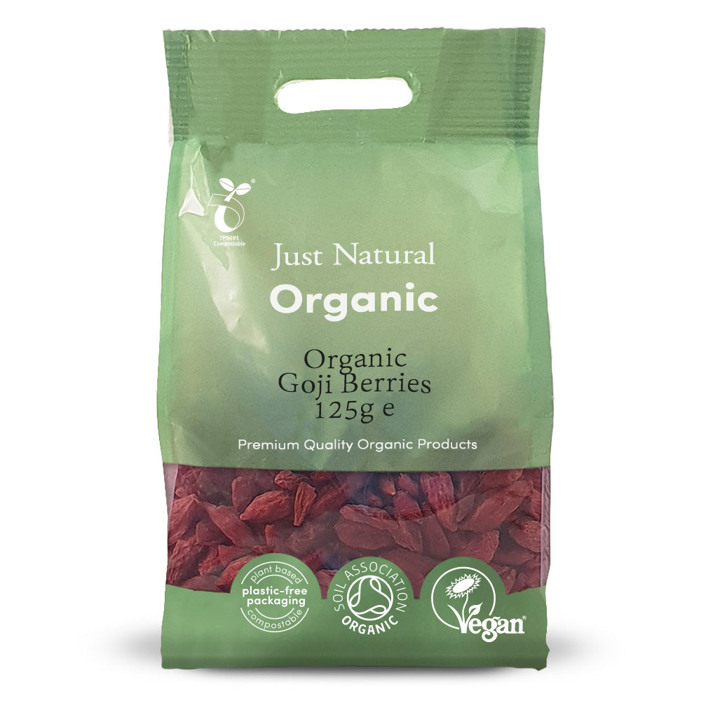 Org Goji Berries - 125g Bag