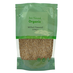 Org Milled Flaxseed / Linseed - 500g Bag