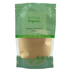 Org Brown Teff Flour - 500g Bag