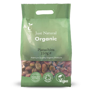 Org Raw Pistachios - 250g Bag