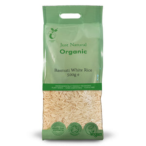 Org Basmati White - 500g Bag
