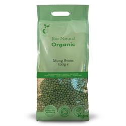 Org Mung Beans - 500g Bag