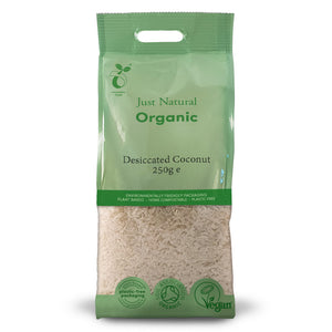 Org Desiccated Coconut - 250g Bag