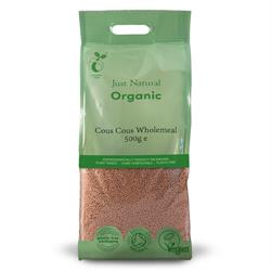 Org Wholemeal Couscous - 500g Bag