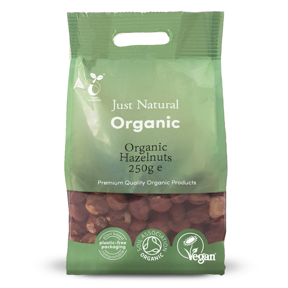 Org Hazelnuts - 250g Bag