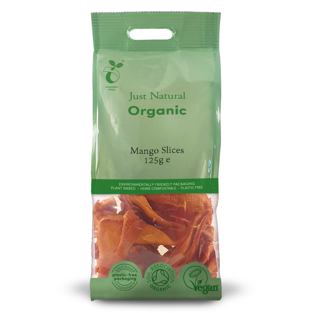 Org Mango Slices - 125g Bag