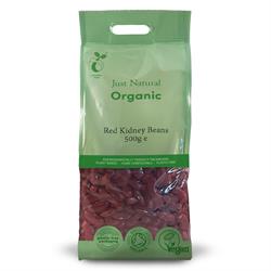 Org Red Kidney Beans - 500g Bag