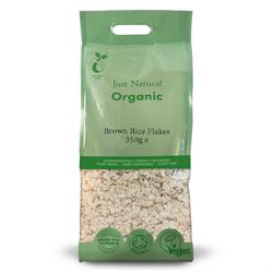 Org Brown Rice Flakes - 350g